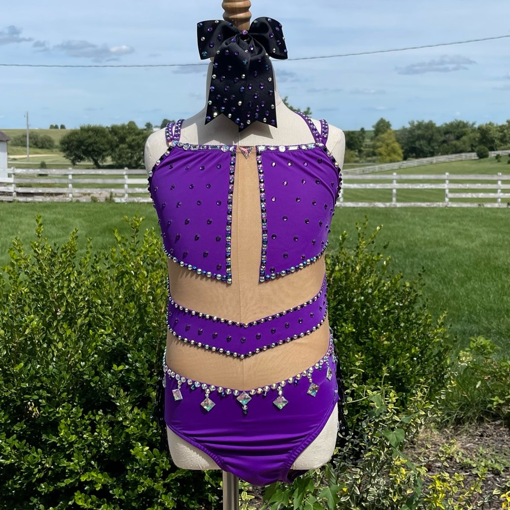 Child Girls Large 10/12 Jazz Dance Costume